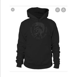 EUC Diesel “Only the brave” Black Hoodie